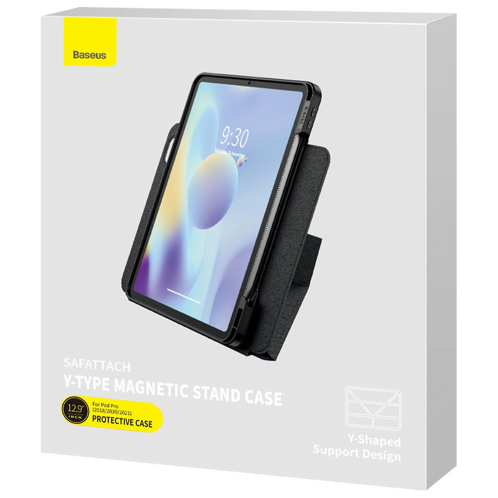 Hurtownia GSM - Etui Baseus Safattach Apple iPad Pro 12.9 2018/2020/2021 (3., 4. i 5. gen) szary - BSU3401GRY - {ean13} - Hurt