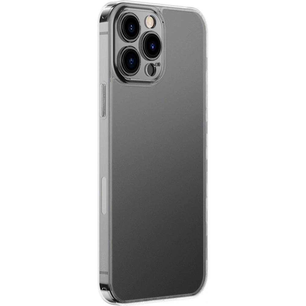 Wholesale Baseus Frosted Glass Apple iPhone 13 Pro Max clear - BSU3404CL - {ean13} - Hurt