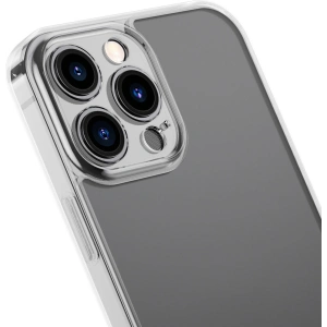 Hurtownia GSM - Etui Baseus Frosted Glass Apple iPhone 13 Pro Max przezroczysty - BSU3404CL - {ean13} - Hurt
