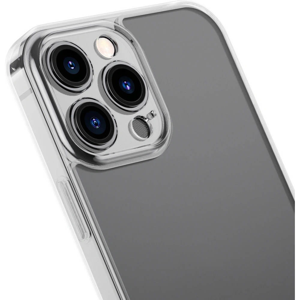 Wholesale Baseus Frosted Glass Apple iPhone 13 Pro Max clear - BSU3404CL - {ean13} - Hurt
