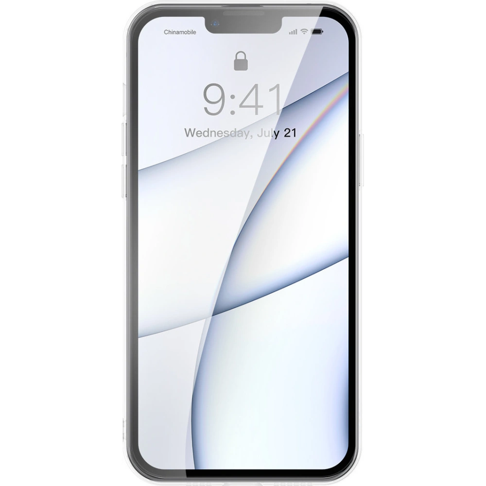 Wholesale Baseus Frosted Glass Apple iPhone 13 Pro Max clear - BSU3404CL - {ean13} - Hurt