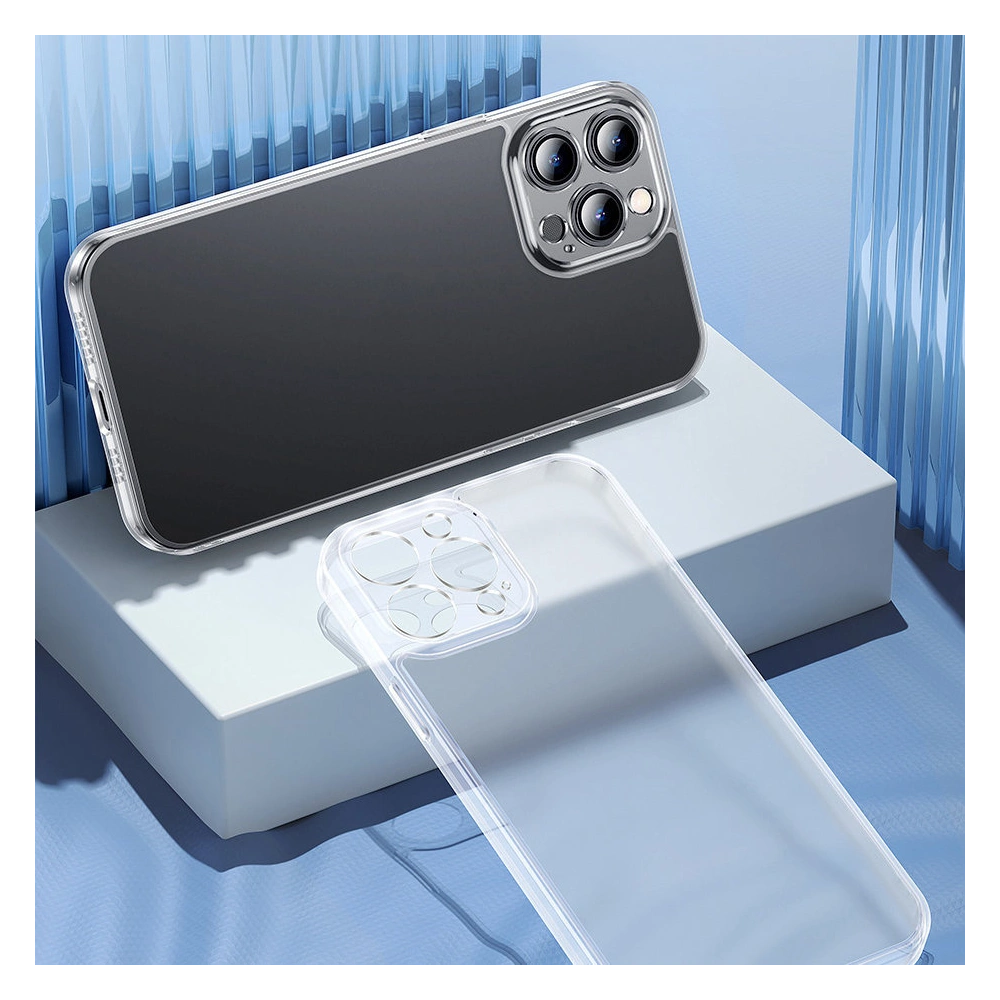 Wholesale Baseus Frosted Glass Apple iPhone 13 Pro Max clear - BSU3404CL - {ean13} - Hurt