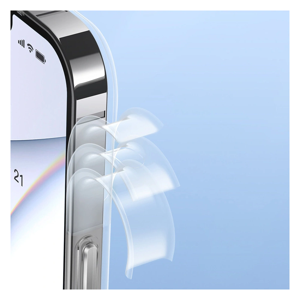 Wholesale Baseus Frosted Glass Apple iPhone 13 Pro Max clear - BSU3404CL - {ean13} - Hurt