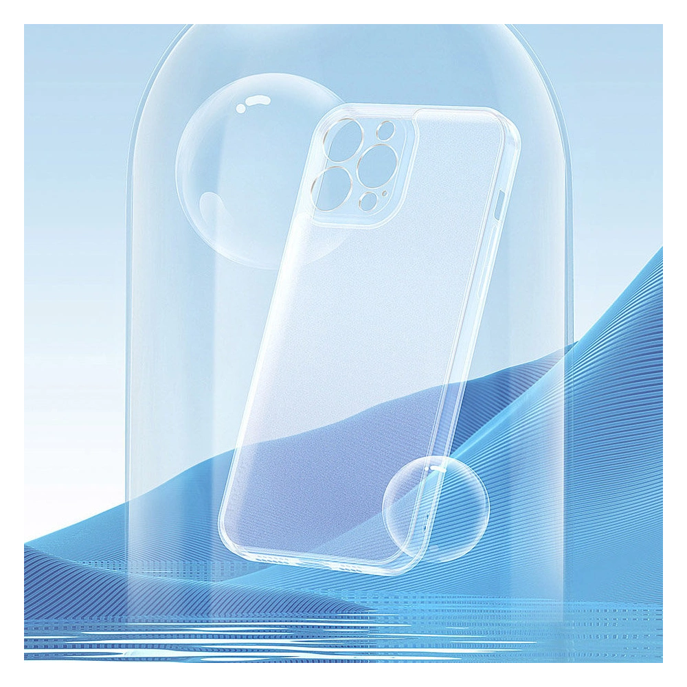 Hurtownia GSM - Etui Baseus Frosted Glass Apple iPhone 13 Pro Max przezroczysty - BSU3404CL - {ean13} - Hurt