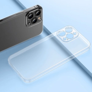 Hurtownia GSM - Etui Baseus Frosted Glass Apple iPhone 13 Pro Max przezroczysty - BSU3404CL - {ean13} - Hurt