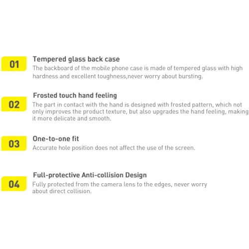 Etui Baseus Frosted Glass Apple iPhone 13 Pro Max przezroczysty