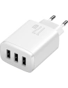 Hurtownia GSM - Ładowarka sieciowa Baseus Compact 3xUSB-A 17W biały - BSU3406WHT - {ean13} - Hurt