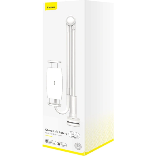 Uchwyt Baseus Otaku lazy holder srebrny