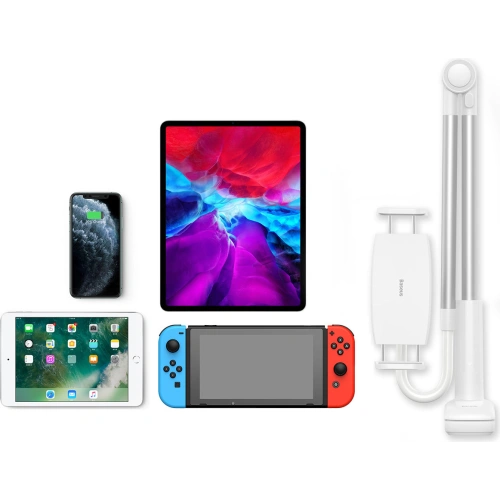 Uchwyt Baseus Otaku lazy holder srebrny