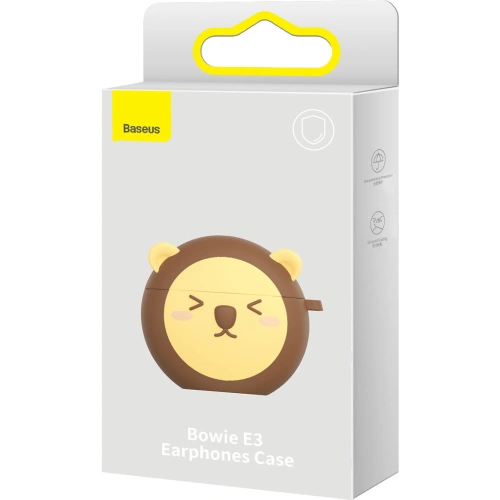 Etui Baseus na słuchawki Bowie E3 brązowy