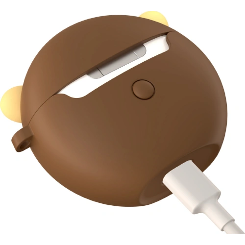 Etui Baseus na słuchawki Bowie E3 brązowy