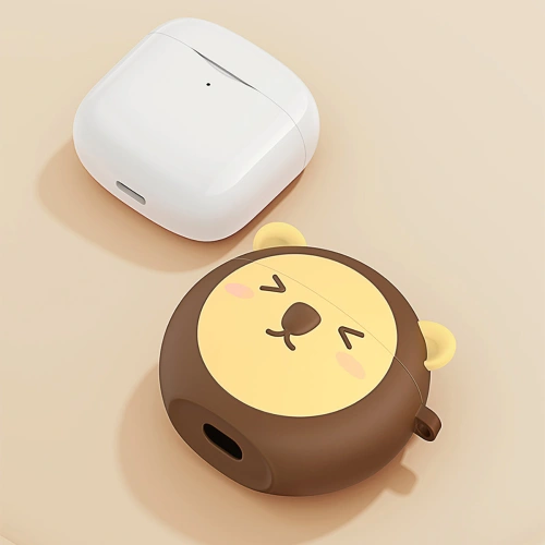 Etui Baseus na słuchawki Bowie E3 brązowy