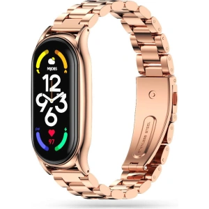 Tech-Protect Stainless Xiaomi Mi Band 7 Rose Gold