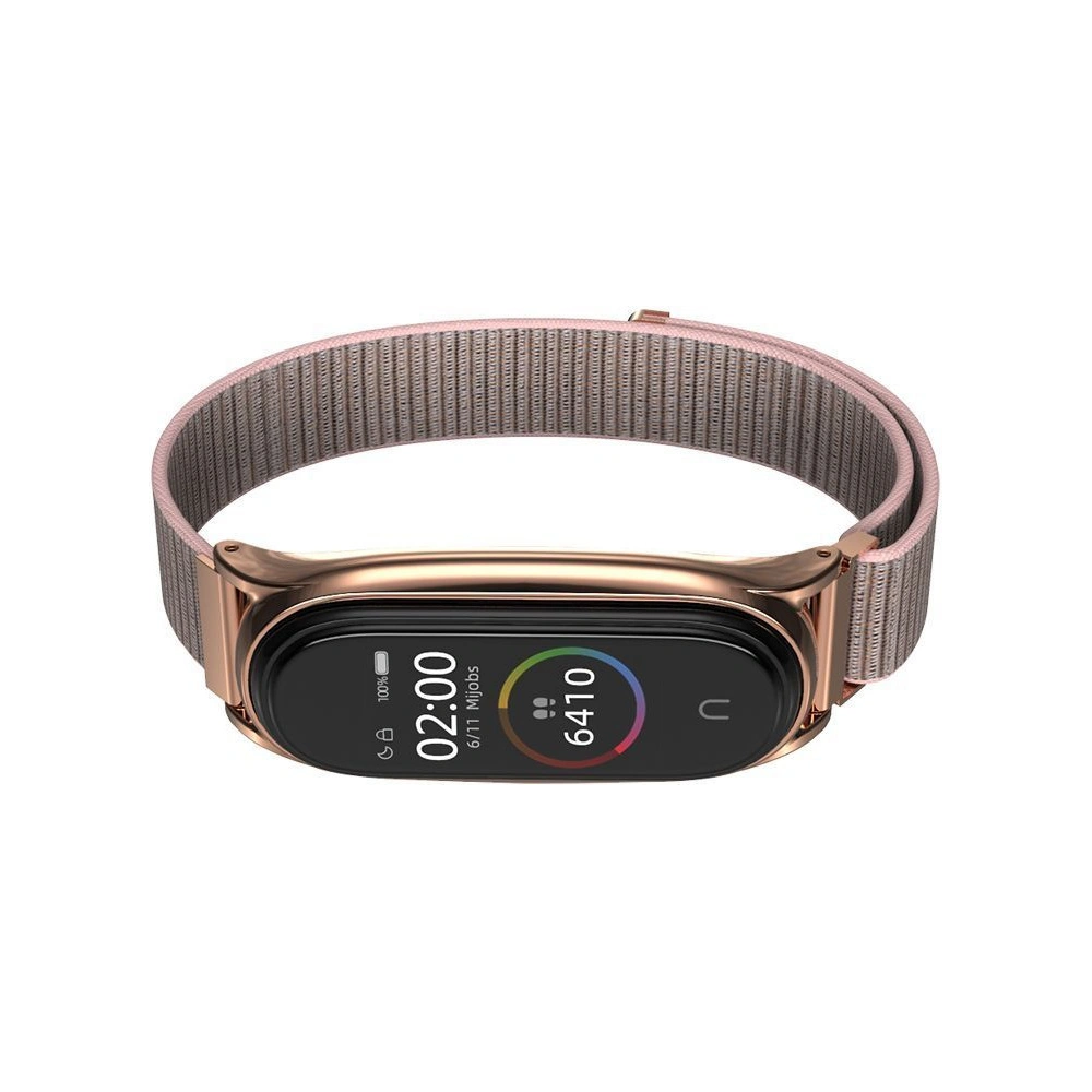 Hurtownia GSM - Pasek Tech-Protect Nylon Xiaomi Mi Band 7 Růžové zlato - THP1155RS - {ean13} - Hurt