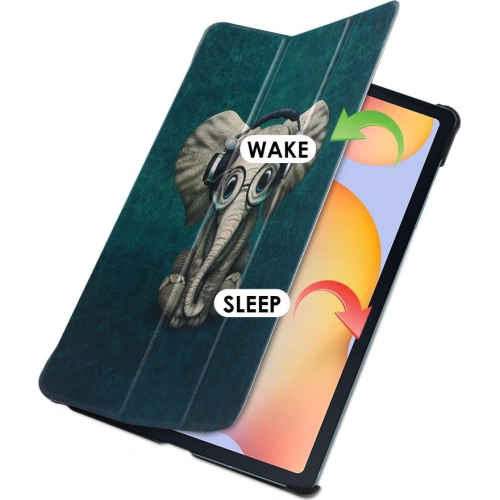 Etui Tech-Protect Smartcase Samsung Galaxy Tab S6 Lite 10.4 2022/2020 Happy Elephant
