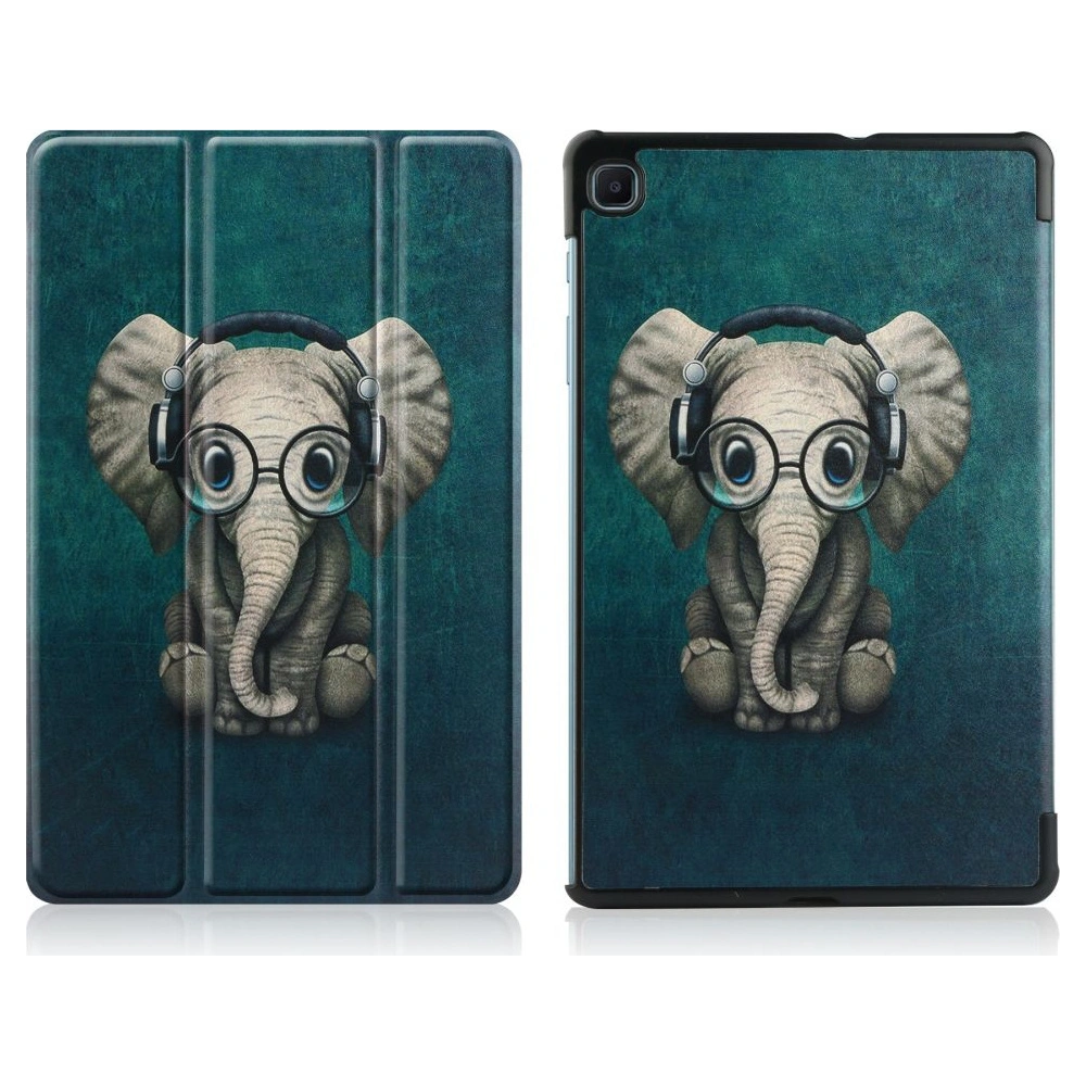 Hurtownia GSM - Etui Tech-Protect Smartcase Samsung Galaxy Tab S6 Lite 10.4 2022/2020 Šťastný slon - THP1156HAPELE - {ean13} - Hurt
