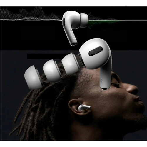 Gumki Tech-Protect Ear Tips Apple AirPods Pro White [3 PACK]