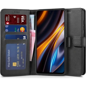 Hurtownia GSM - Case Tech-Protect Wallet POCO X4 GT Schwarz - THP1159BLK - {ean13} - Hurt