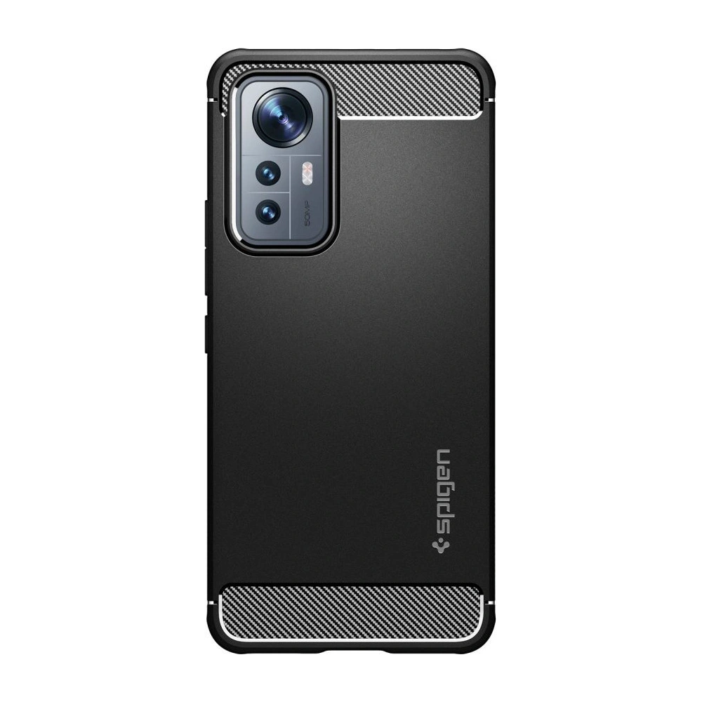 Hurtownia GSM - Etui Spigen Rugged Armor Xiaomi 12 Lite Matná Černá - SPN2272BLK - {ean13} - Hurt