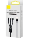 Hurtownia GSM - Kabel Baseus Flash Series 3w1 USB-A - USB-C + micro USB + Lightning 100W 1.2m (czarny) - BSU3415BLK - {ean13} - Hurt