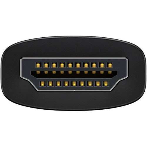 Adapter Baseus Lite Series HDMI - VGA z audio (czarny)