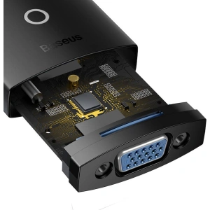 Hurtownia GSM - Adapter Baseus Lite Series HDMI - VGA z audio (czarny) - BSU3416BLK - {ean13} - Hurt