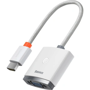 Hurtownia GSM - Adapter Baseus Lite Series HDMI - VGA z audio (biały) - BSU3417WHT - {ean13} - Hurt