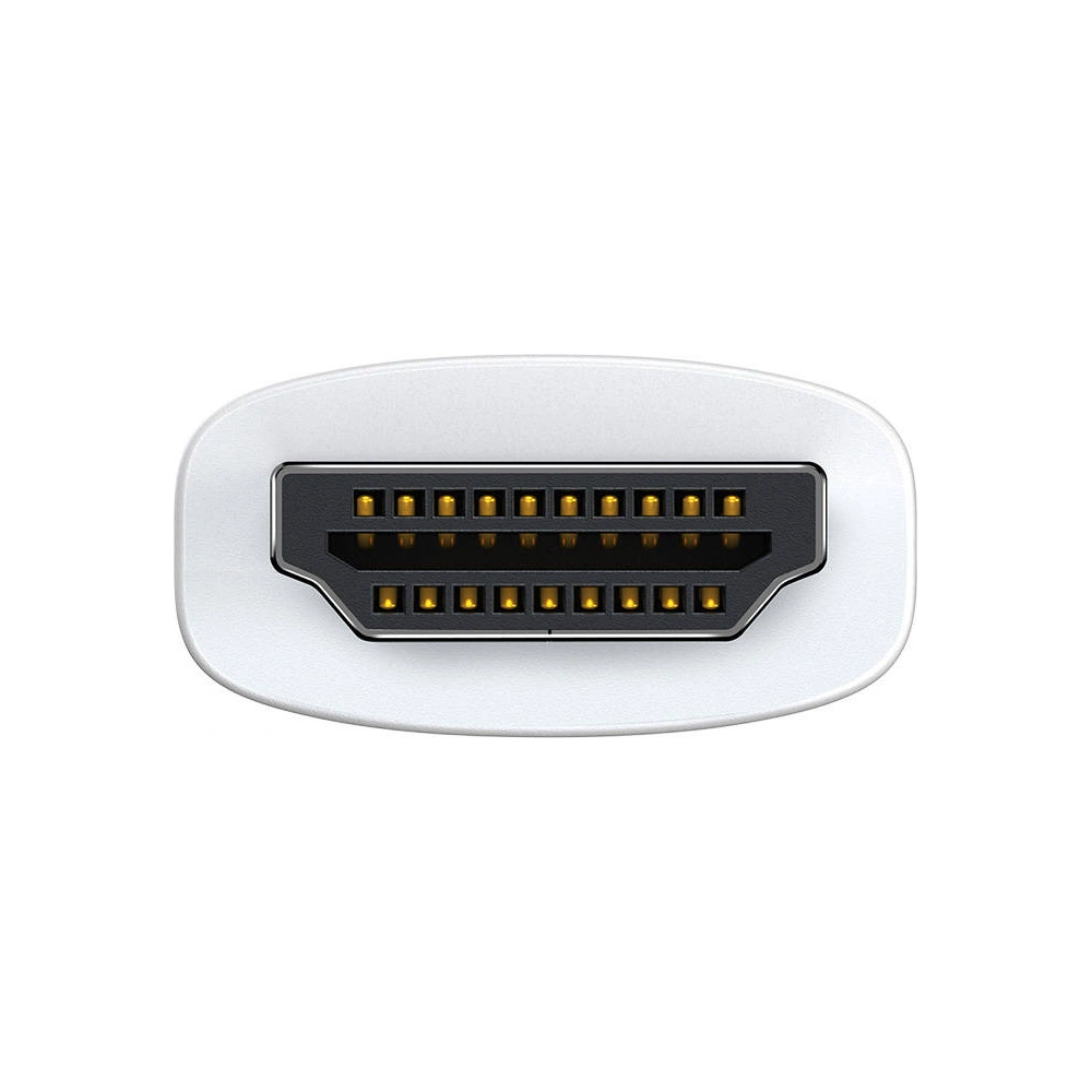 Hurtownia GSM - Adaptér Baseus Lite Series HDMI - VGA s audio (bílý) - BSU3417WHT - {ean13} - Hurt