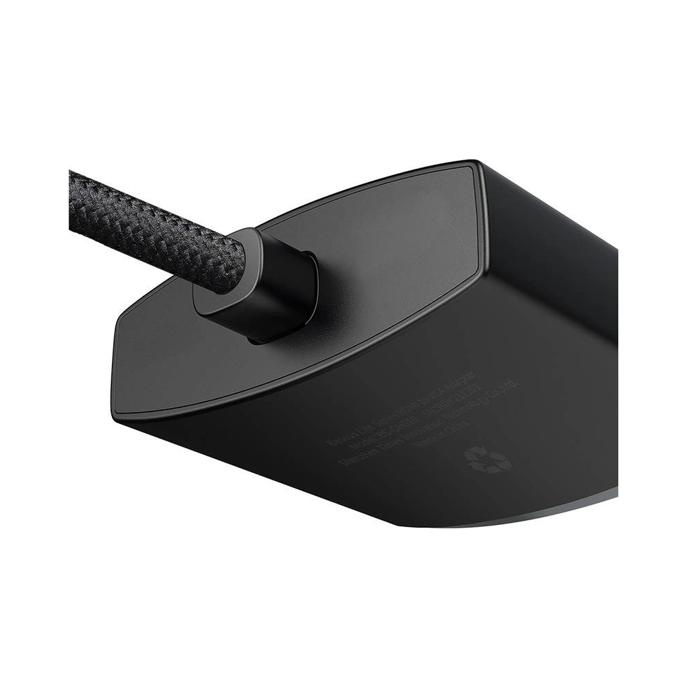 Hurtownia GSM - Adapter Baseus Lite Series HDMI - VGA bez audio (czarny) - BSU3419BLK - {ean13} - Hurt