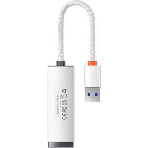 Hurtownia GSM - Adapter sieciowy Baseus Lite Series USB-C - RJ45 (biały) - BSU3420WHT - {ean13} - Hurt