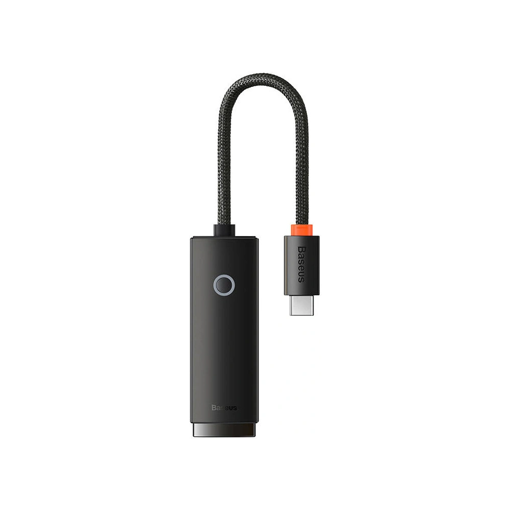 Hurtownia GSM - Síťový adaptér Baseus Lite Series USB-C - RJ45 (černý) - BSU3421BLK - {ean13} - Hurt