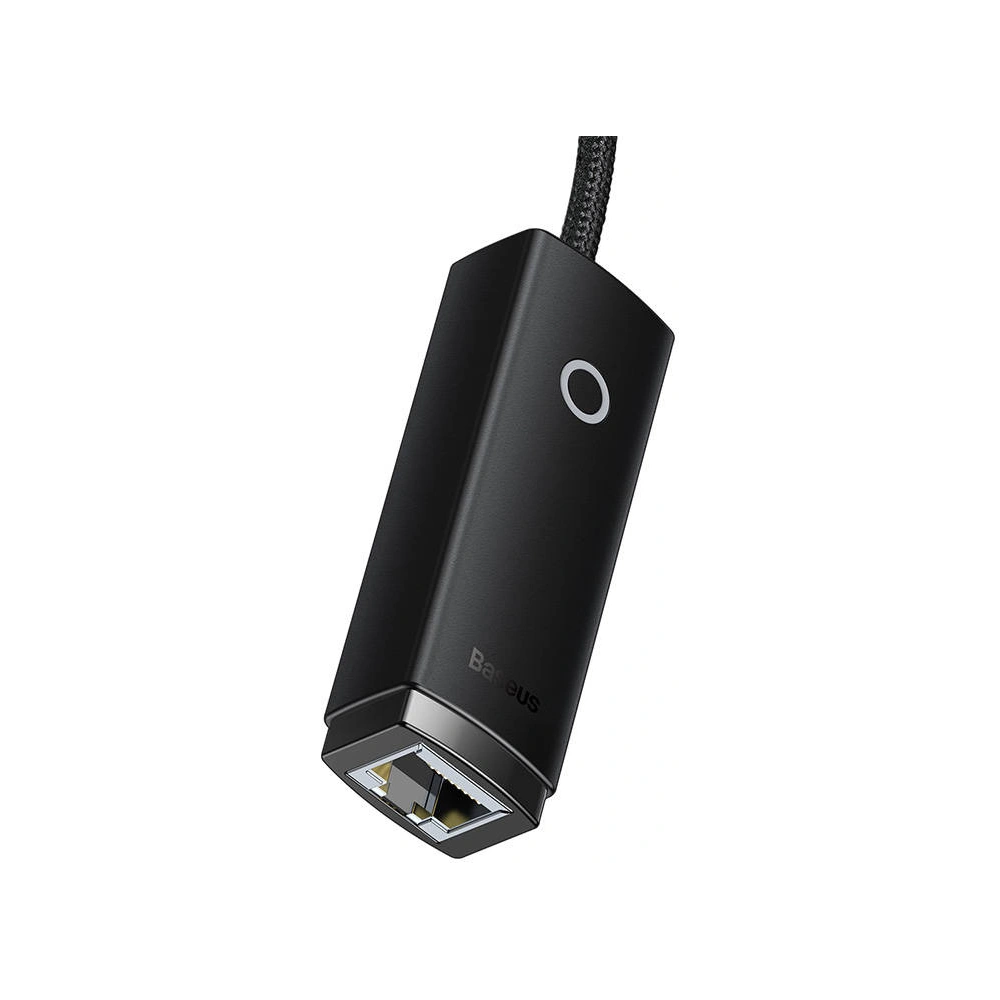 Hurtownia GSM - Síťový adaptér Baseus Lite Series USB-C - RJ45 (černý) - BSU3421BLK - {ean13} - Hurt