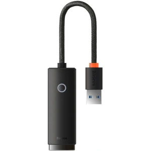 Wholesale Baseus Lite Series USB - RJ45 Adapter (black) - BSU3422BLK - {ean13} - Hurt