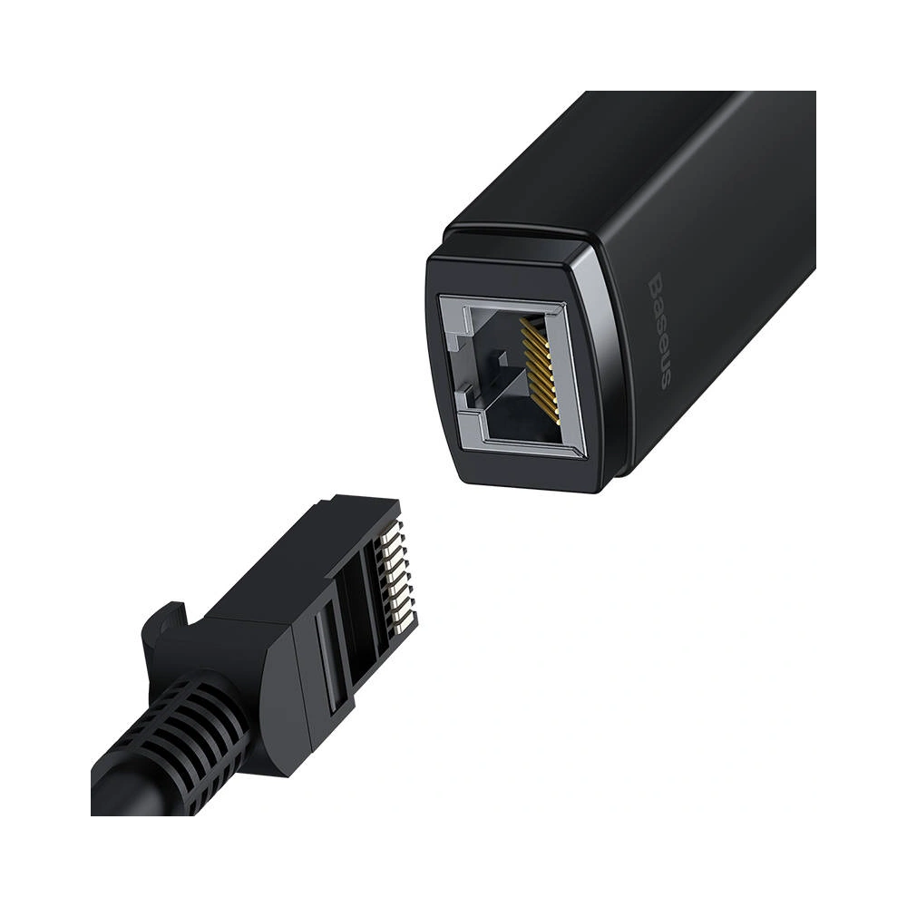 Hurtownia GSM - Adaptér síťový Baseus Lite Series USB - RJ45 (černý) - BSU3422BLK - {ean13} - Hurt