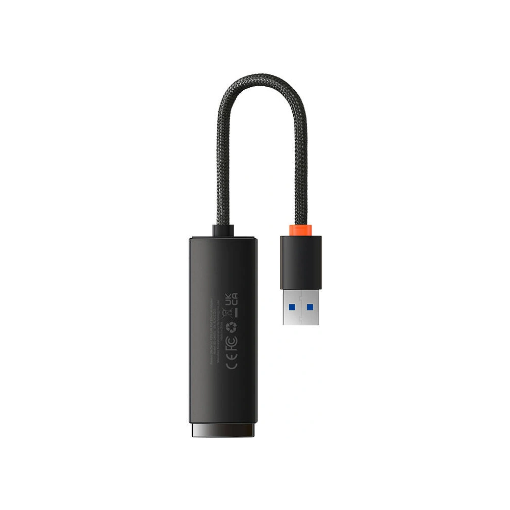 Hurtownia GSM - Adaptér síťový Baseus Lite Series USB - RJ45 (černý) - BSU3422BLK - {ean13} - Hurt