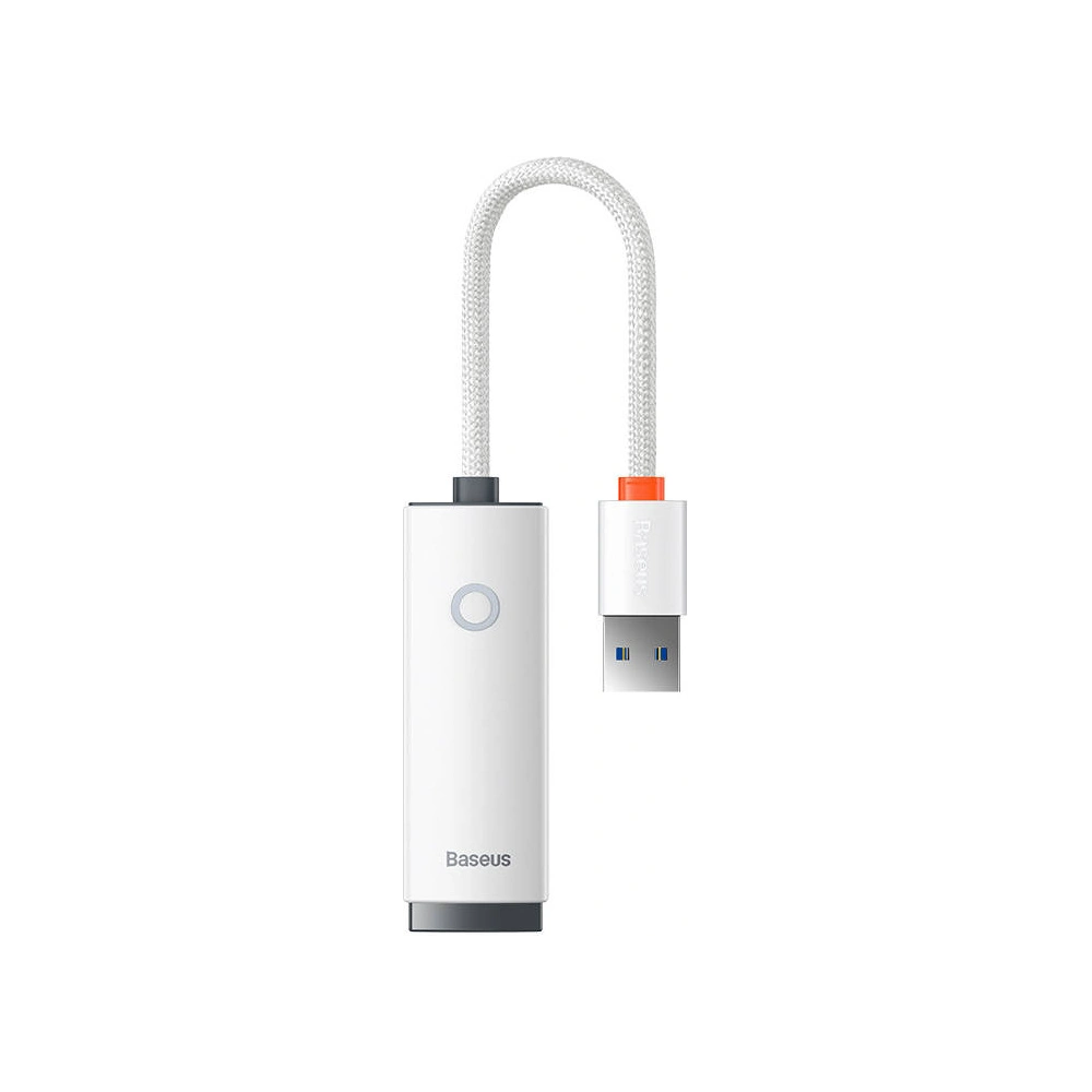Hurtownia GSM - Síťový adaptér Baseus Lite Series USB - RJ45 (bílý) - BSU3423WHT - {ean13} - Hurt