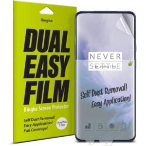 Folia Ringke Dual Easy Full Cover OnePlus 7 Pro/7T Pro Case Friendly