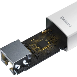 Hurtownia GSM - Adapter sieciowy Baseus Lite Series USB - RJ45 (biały) - BSU3423WHT - {ean13} - Hurt