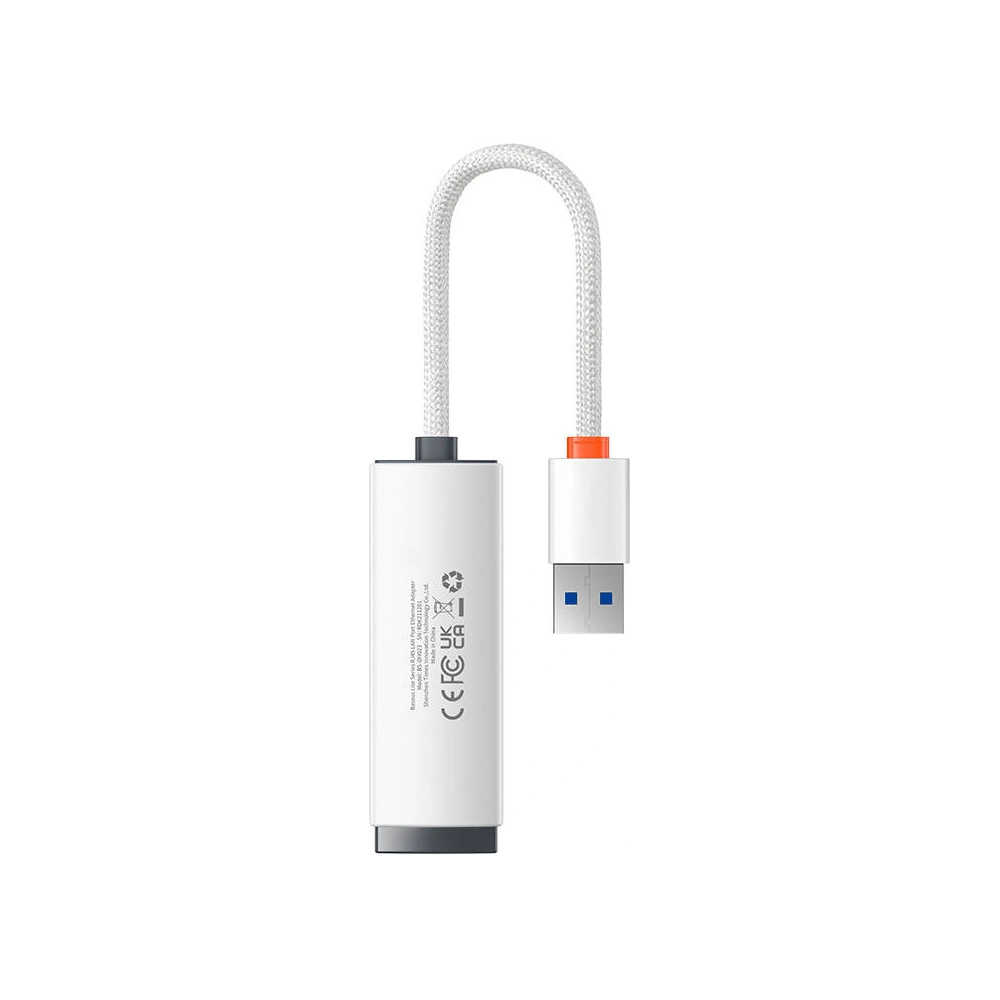 Hurtownia GSM - Síťový adaptér Baseus Lite Series USB - RJ45 (bílý) - BSU3423WHT - {ean13} - Hurt