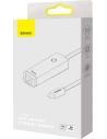 Hurtownia GSM - Síťový adaptér Baseus Lite Series USB-C - RJ45 100Mbps (bílý) - BSU3424WHT - {ean13} - Hurt