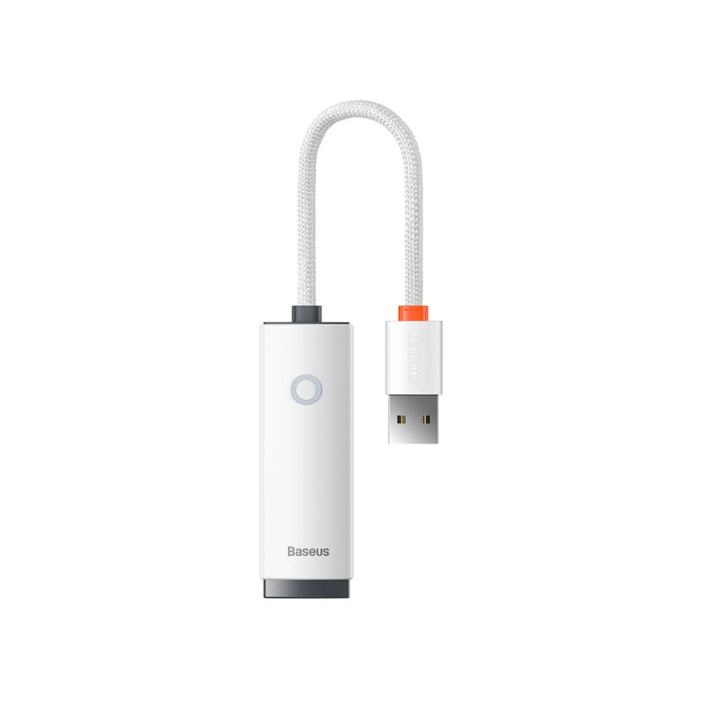 Hurtownia GSM - Síťový adaptér Baseus Lite Series USB - RJ45 100Mbps (bílý) - BSU3425WHT - {ean13} - Hurt