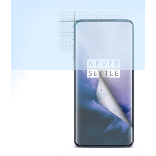 Folia Ringke Dual Easy Full Cover OnePlus 7 Pro/7T Pro Case Friendly