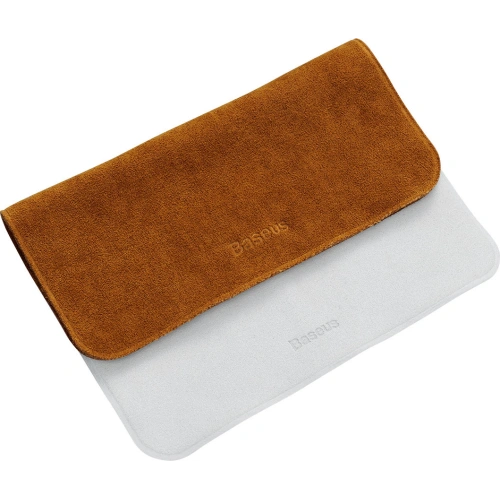 Ściereczki do czyszczenia ekranu Baseus Auto-care szary i brązowy [2 PACK]