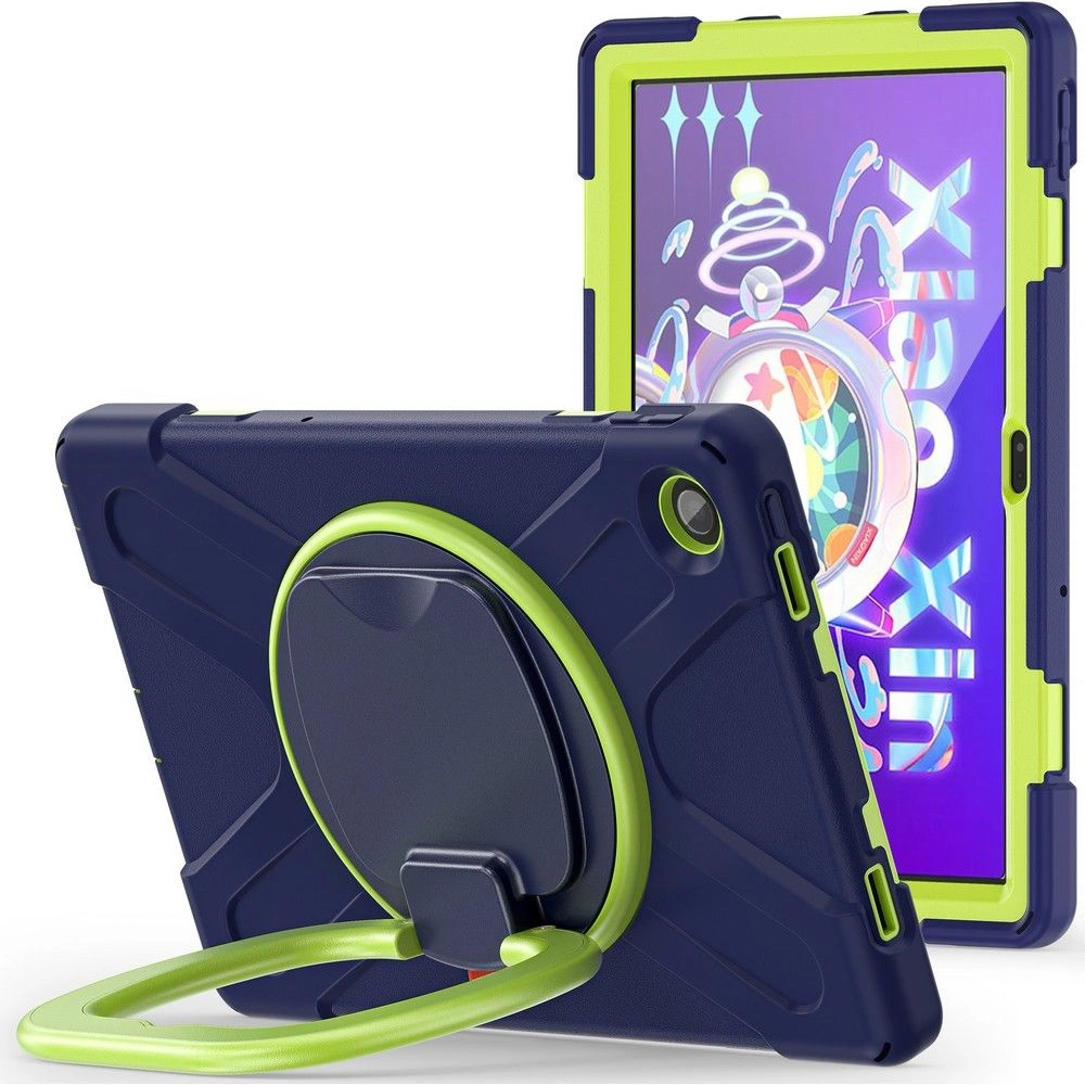 Hurtownia GSM - Etui Tech-Protect X-armor Lenovo Tab M10 Plus 10.6 3. generace Navy/lime - THP1167NAVLIM - {ean13} - Hurt