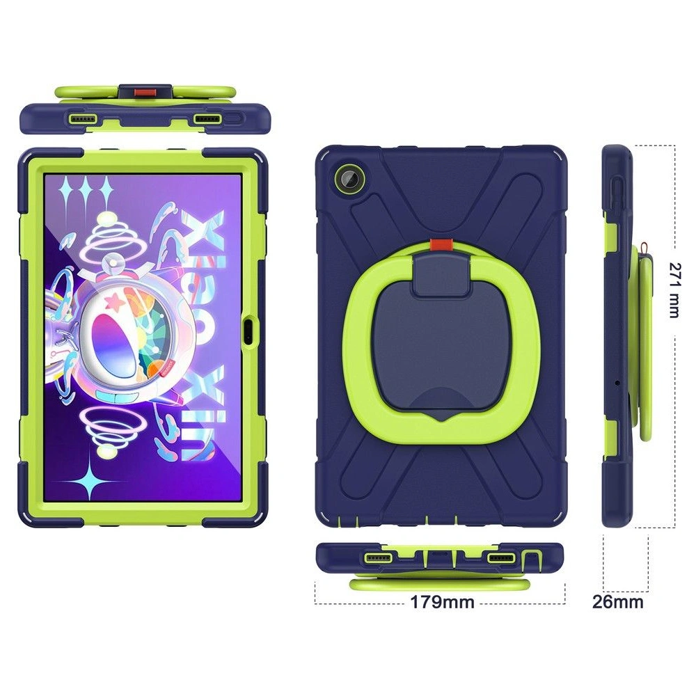 Hurtownia GSM - Etui Tech-Protect X-armor Lenovo Tab M10 Plus 10.6 3. generace Navy/lime - THP1167NAVLIM - {ean13} - Hurt