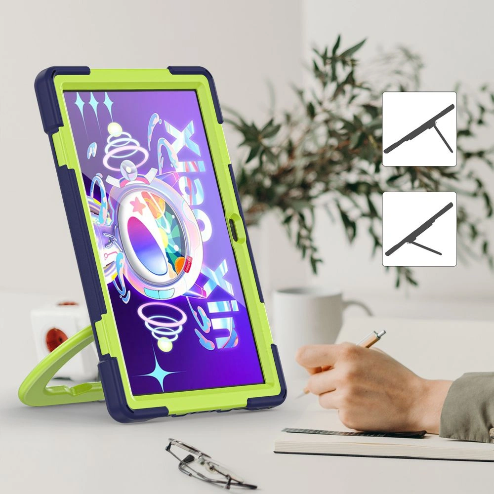 Hurtownia GSM - Etui Tech-Protect X-armor Lenovo Tab M10 Plus 10.6 3. generace Navy/lime - THP1167NAVLIM - {ean13} - Hurt
