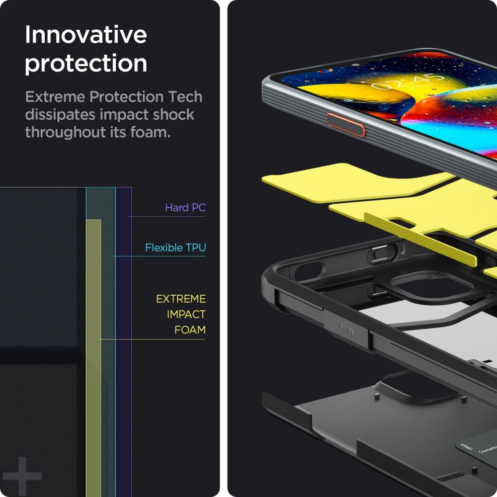 Hurtownia GSM - Etui Spigen Tough Armor Samsung Galaxy Xcover 6 Pro černé - SPN2274BLK - {ean13} - Hurt