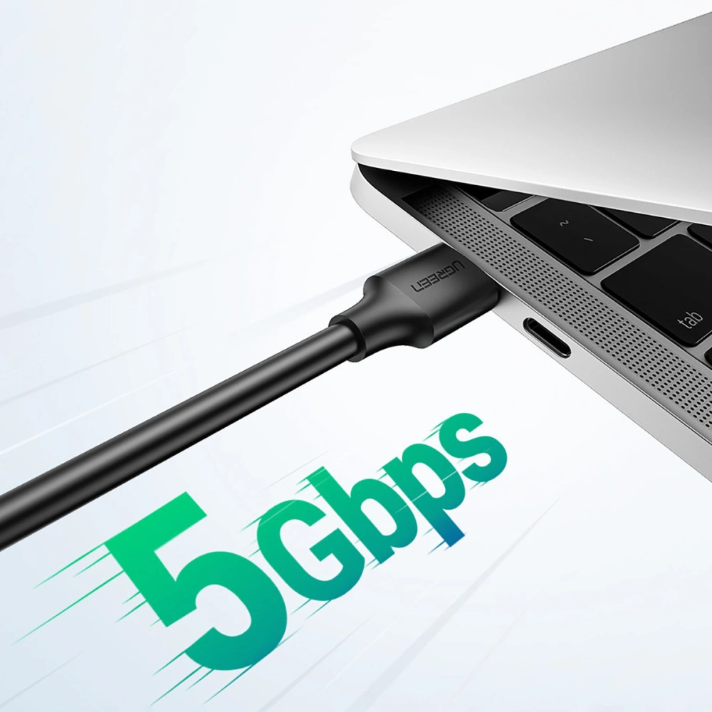 Hurtownia GSM - Kabel UGREEN US128 USB 3.2 Gen 1 3m černý - UGR1324BLK - {ean13} - Hurt