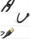 Hurtownia GSM - Kabel UGREEN US128 USB 3.2 Gen 1 3m černý - UGR1324BLK - {ean13} - Hurt