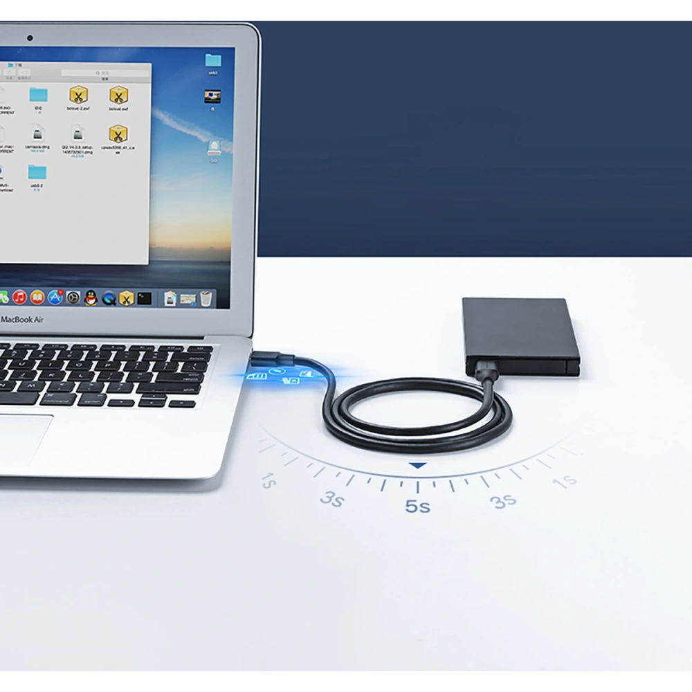Hurtownia GSM - Kabel UGREEN US128 USB 3.2 Gen 1 3m černý - UGR1324BLK - {ean13} - Hurt
